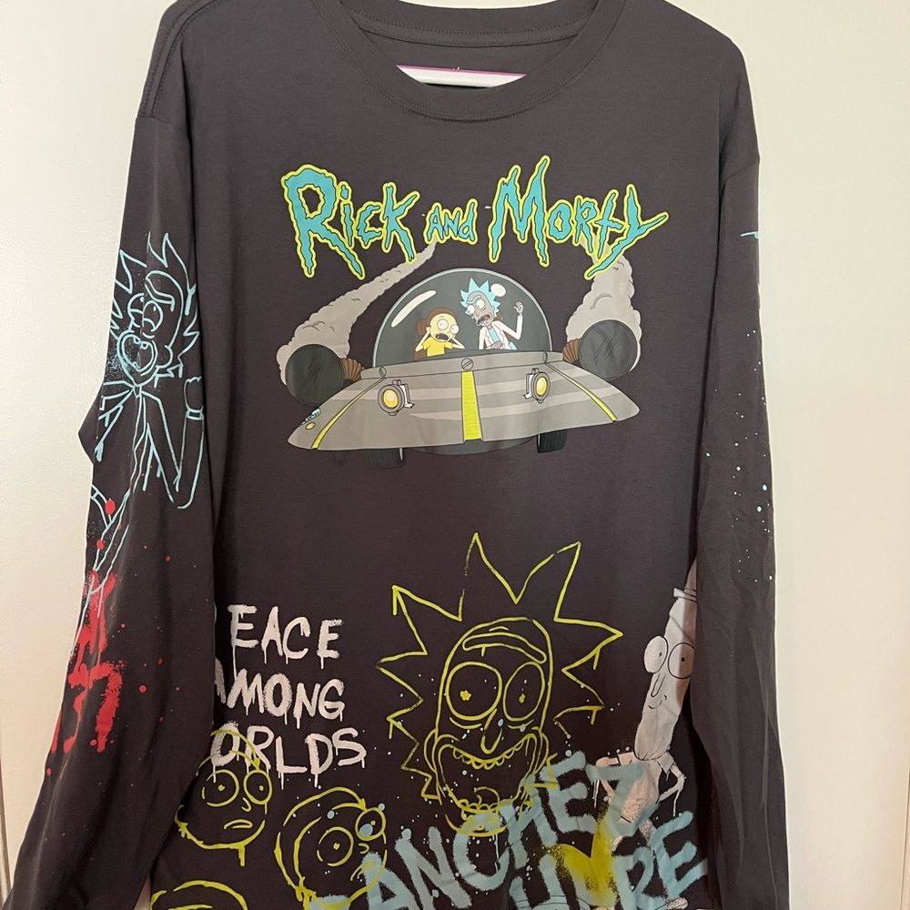 Black Long Sleeve Kids -Men’s shirt long sleeve large